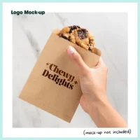 Chewy delights logo template 4
