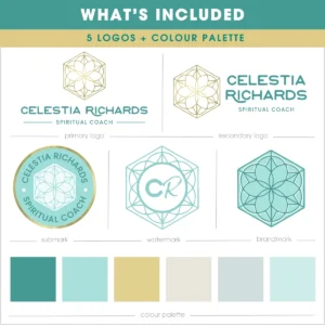 Spiritual coaches logo template 2