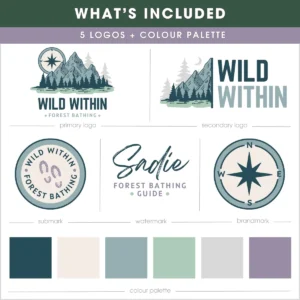 Wild within logo template 2