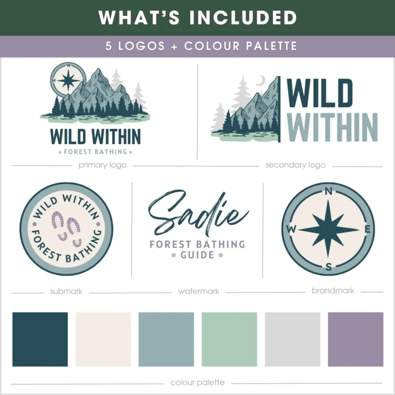 Wild Within Logo Template 2 Wild within logo template 2