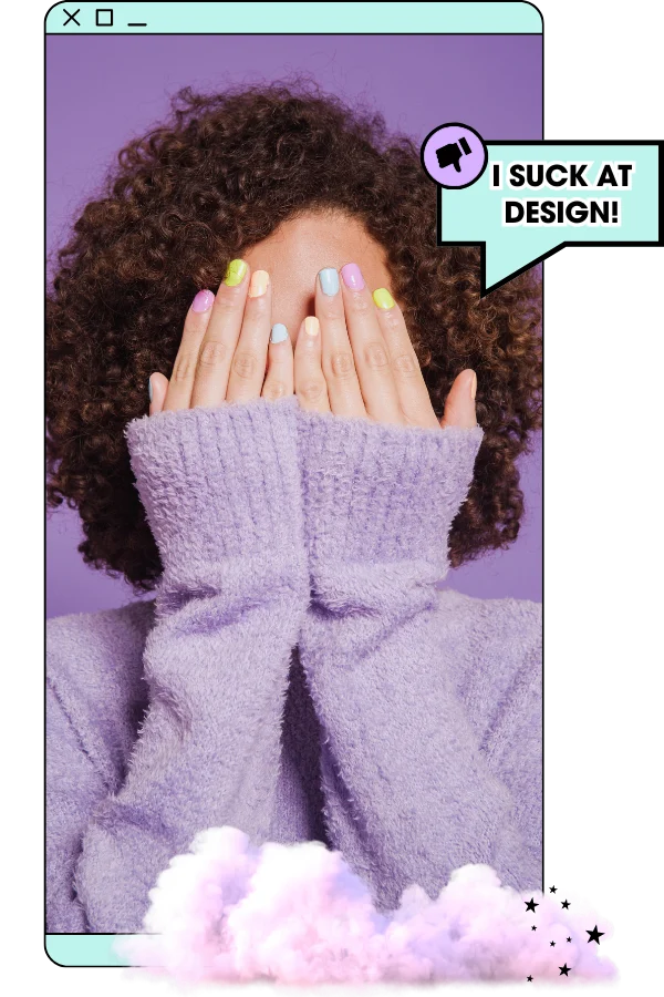 I suck at canva design